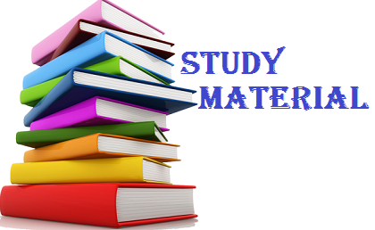 STUDENT STUDY MATERIALS