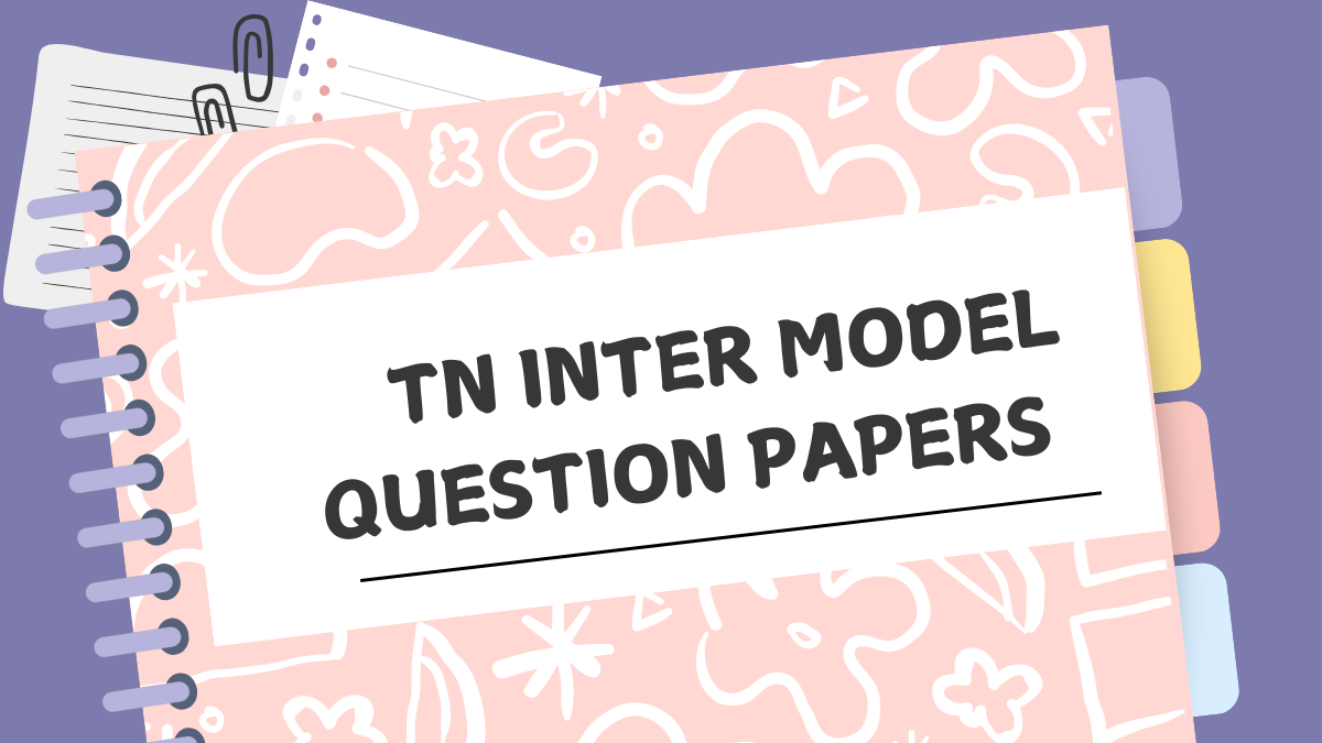 PUBLIC MODEL QUESTION PAPER 2025 - 26